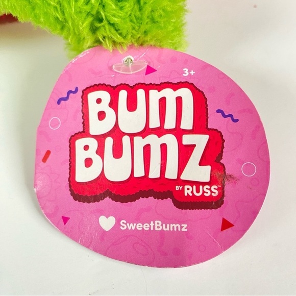 Bum Bumz Weston The Watermelon 7.5" Plush Sweetbumz Collection NWT - Picture 7 of 11